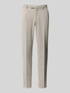 MCNEAL Slim Fit Stoffhose mit französischen Eingrifftaschen Beige