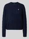 Polo Ralph Lauren Regular Fit Strickpullover aus Woll-Kaschmir-Mix Marine