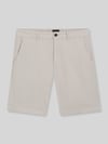BOSS Orange Slim Fit Chinoshorts aus Baumwoll-mix Beige