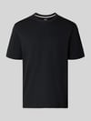 BOSS Regular Fit T-Shirt aus reiner Baumwolle Modell 'H-TAUT 15' Black