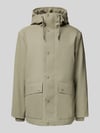 Rains Funktionsjacke mit Kapuze Schilf