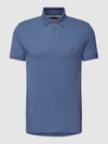 Tommy Hilfiger Koszulka polo o kroju slim fit model ‘1985’ Jeansowy niebieski