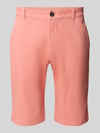 Tom Tailor Slim Fit Chinoshorts aus Baumwoll-Mix Rosa