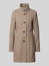 FUCHS SCHMITT Regular Fit Mantel aus Woll-Mix Taupe
