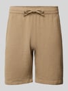 MCNEAL Shorts mit elastischem Bund und Tunnelzug Beige