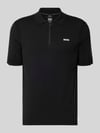 BOSS Green Regular Fit Poloshirt aus reiner Baumwolle Modell 'KN_EVER-X' Black