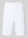 EA7 Emporio Armani Shorts mit elastischem Bund Weiss