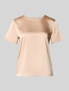Weekend Max Mara Regular Fit T-Shirt aus Satin Modell 'GILBERT' Beige