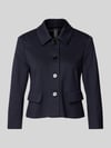 Marc Cain Blazer met platte kraag Marineblauw