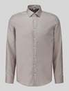 Seidensticker Slim Fit Businesshemd aus reiner Baumwolle Modell 'New Kent' Sand