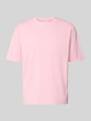 Lindbergh Oversized T-Shirt mit Rundhalsausschnitt Rosa