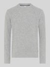 Brax sweter z mieszanki wełny i kaszmiru o kroju regular fit model 'Rick' Srebrny