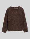 Tom Tailor Denim relaxed fit sweatshirt van katoenmix Zwart