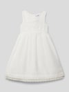 Happy Girls Kleid mit Spitzenbesatz Ecru