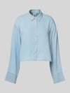 ONLY Regular fit overhemdblouse met kimonomouwen, model 'CHARIS' Lichtblauw