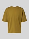 Jake*s Studio Men Relaxed Fit T-Shirt mit Rundhalsausschnitt Oliv