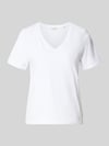 Marc O'Polo Regular Fit T-Shirt aus reiner Baumwolle Weiss