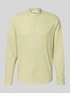 Casual Friday Slim Fit Freizeithemd mit Stehkragen Modell 'Anton' Lind