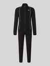 Sergio Tacchini Dres o kroju slim fit z wyhaftowanym logo model „Egeo” Czarny