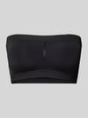 MAGIC Bodyfashion Top bandażowy w jednolitym kolorze Czarny