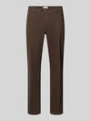 Brax Regular Fit Stoffhose mit Lyocell-Anteil Modell 'Everest' Dunkelbraun