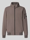 Cars Jeans Windbreaker mit Stehkragen Modell 'YETUR' Taupe