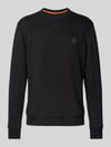 BOSS Orange Sweatshirt mit Label-Detail Modell 'Westart' Black