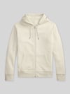 Polo Ralph Lauren Regular Fit Sweatjacke aus Baumwoll-Mix Hellgrau