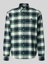 MCNEAL Regular Fit Freizeithemd mit Button-Down-Kragen Sand