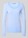 Smith and Soul Longsleeve mit Rundhalsausschnitt Hellblau