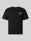 JACK & JONES T-Shirt mit Logo-Print Modell 'RIVIERA VINTAGE POSTER' Black