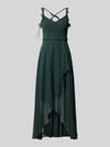 VM by Vera Mont Cocktailkleid aus Chiffon mit Volants Gruen