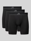 adidas Sportswear Trunks mit elastischem Logo-Bund im 3er-Pack Black