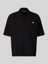 PEGADOR Regular Fit Freizeithemd mit Label-Patch Modell 'LIBCO' Black