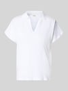 s.Oliver RED LABEL Regular Fit Poloshirt aus reiner Baumwolle Weiss