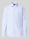 BOSS Regular Fit Businesshemd aus Baumwoll-Mix Modell 'H-Joe-kent' Royal