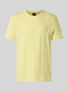 BOSS Orange Regular Fit T-Shirt aus reiner Baumwolle Modell 'TALES' Pastellgelb