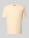 BOSS Orange T-shirt o kroju regular fit z mieszanki bawełny model 'TCHUP' Morelowy