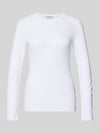 Marc O'Polo Slim fit shirt met lange mouwen van lyocellmix Wit