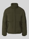 JACK & JONES Steppjacke mit verdecktem Reißverschluss Modell 'SOHO' Oliv