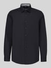 OLYMP Level 5 Slim Fit Businesshemd mit Kentkragen Black