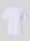 ASICS męski t-shirt o kroju regular fit z nadrukiem z logo Biały