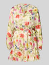 ONLY Getailleerde vrijetijdsjurk met effectgaren-details model 'AVERY' Ecru
