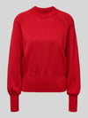 b.young Strickpullover aus Viskose-Mix Modell 'MOBBE' Rot