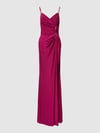 TROYDEN COLLECTION Maxikleid mit Cut Outs Fuchsia