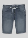 Tom Tailor Denim Regular Fit Jeansshorts aus Baumwoll-Mix Jeansblau