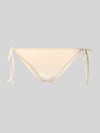 MC2 Saint Barth Bikini-Hose mit Logo-Patch Modell 'Virgo' Offwhite