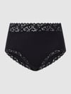 HANRO Slip mit Spitze Modell 'Moments' Black