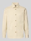 BOSS Relaxed Fit overhemdjack van puur katoen model 'H-OWEN-K-2PP-261' Offwhite