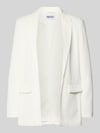 PIECES Loose Fit Longblazer mit Abnähern Modell 'BOZZY' Offwhite